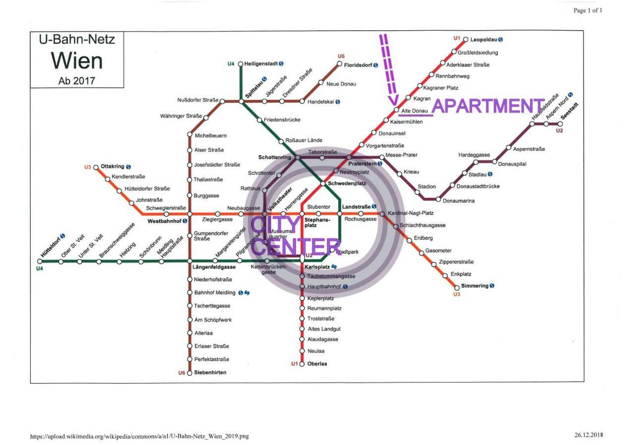 Zentrumnah Direkt An Ubahn Bei Un-vic Und Am Badestrand *